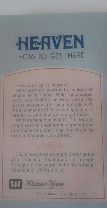 Book: Heaven - How to get there - DL MOODY