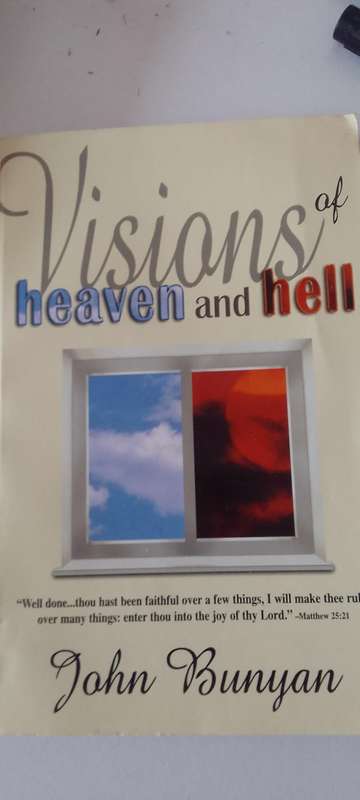 book: Visions of Heaven and Hell - John Bunyan  - hard to find