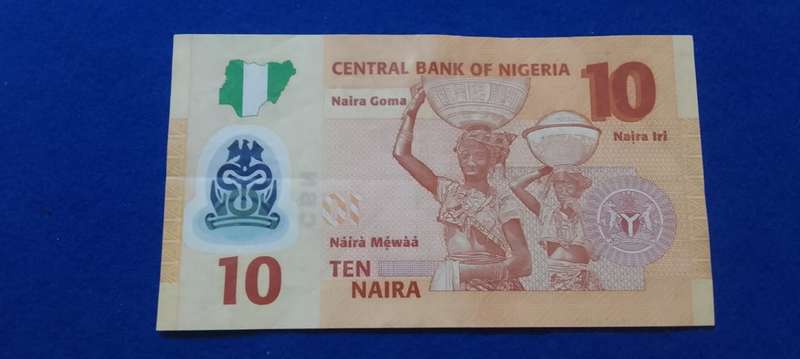 Central Bank of Nigeria - Ten Naira