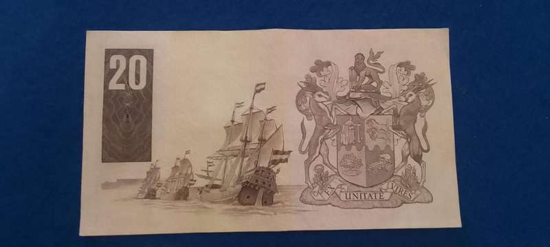 TWENTY RAND Gerhard de Kock banknote - 6335