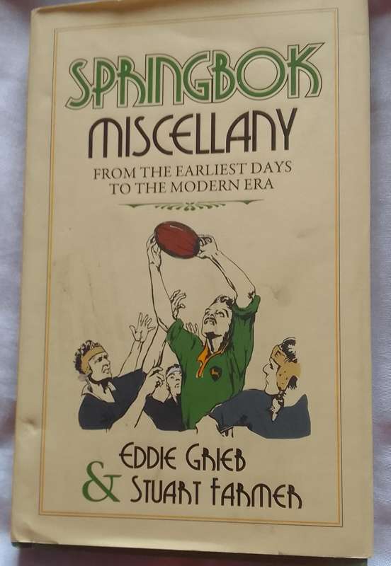 BOOK:  Springbok  Miscellany - Eddie Grieb & Stuart Farmer (RUGBY)