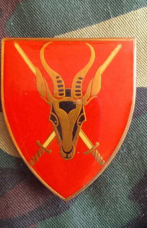 SADF / SA  ARMY HQ SHOULDER FLASH - ALL PINS