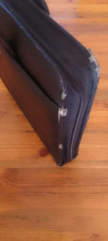 Briefcase or laptop bag (soft touch synthetic leather)