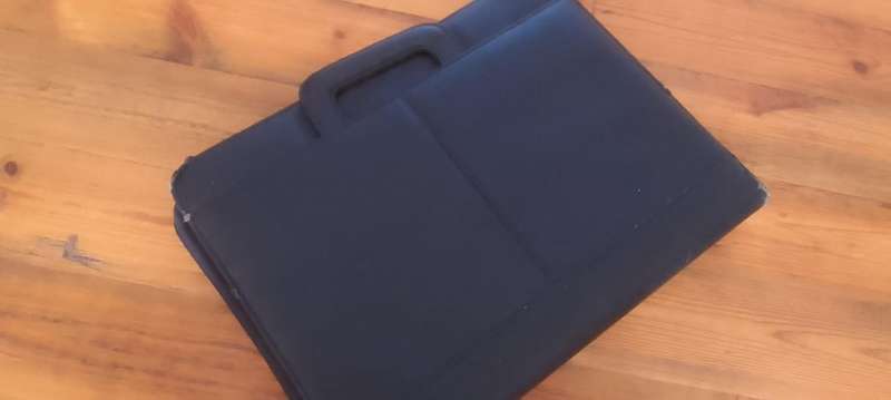 Briefcase or laptop bag (soft touch synthetic leather)