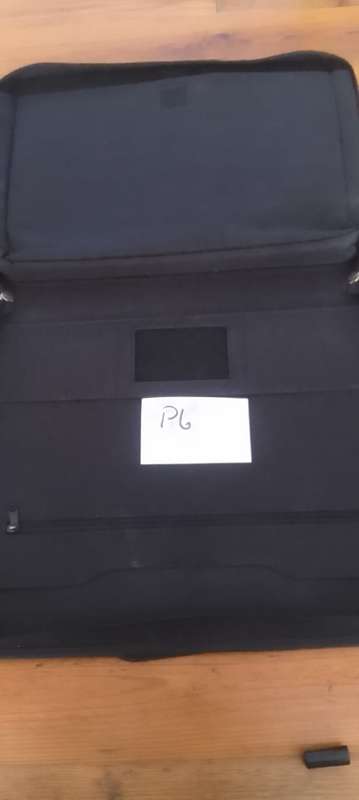 Briefcase or laptop bag (soft touch synthetic leather)