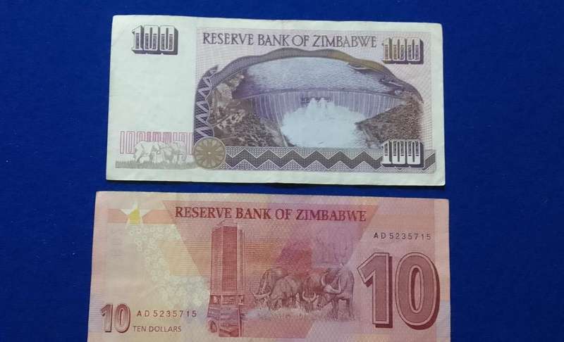 Bank of Zimbabwe - 2 notes