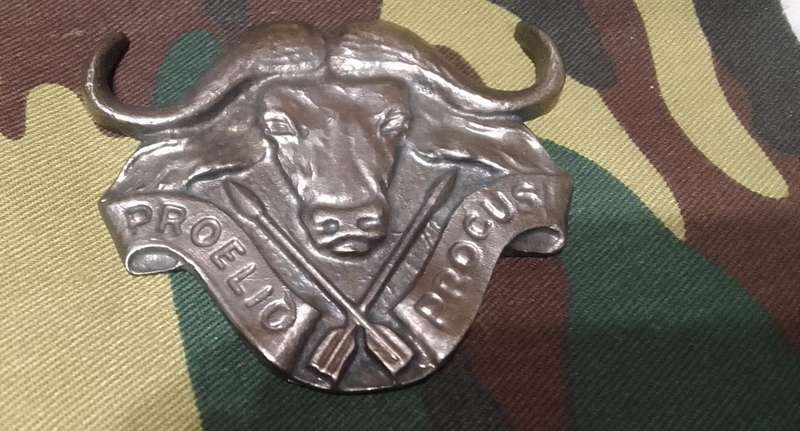 SADF 32 BATTALION PLAQUE BADGE - SOUGHT AFTER-