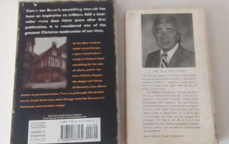 THE HIDING PLACE / TELL IT TO THE MAFIA - 2 GREAT CLASSICAL COLLECTORS books