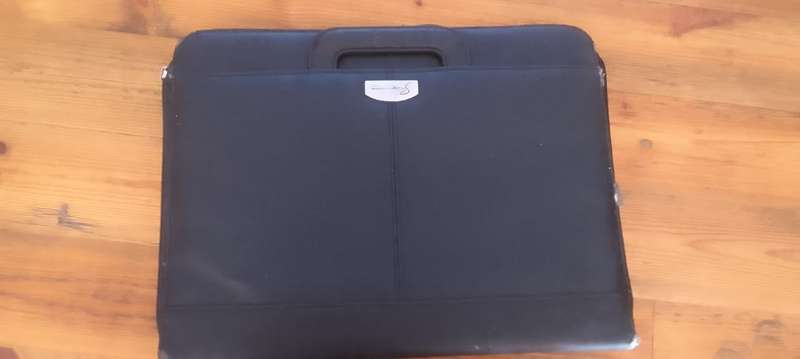 Briefcase or laptop bag (soft touch synthetic leather)