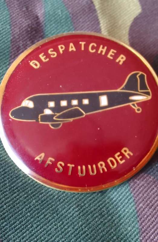 SADF/  SA ARMY 44 PARACHUTE BRIGADE PARATROOP DESPATCHER SHOULDER FLASH