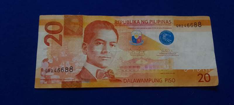 Republic of Phillipines 20 Piso banknote