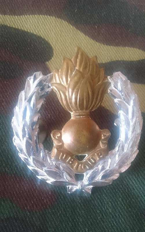 SADF / SA ARMY ENGINEER CAP BADGE