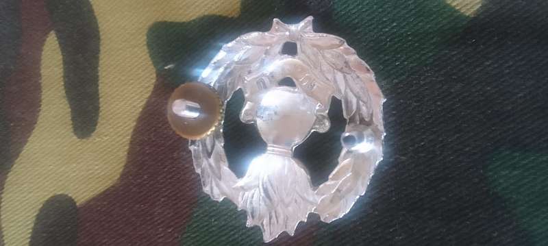 SADF / SA ARMY ENGINEER CAP BADGE
