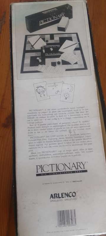 Pictionary Afrikaans Board Game - start from R100 bid