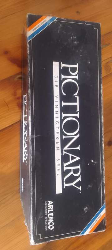 Pictionary Afrikaans Board Game - start from R100 bid
