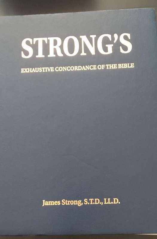 Book: Strong's Concordance of the BIBLE - James Strong