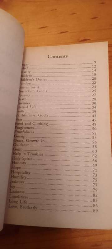 Book:  The Bible promise Book - Gods promises (KJV)