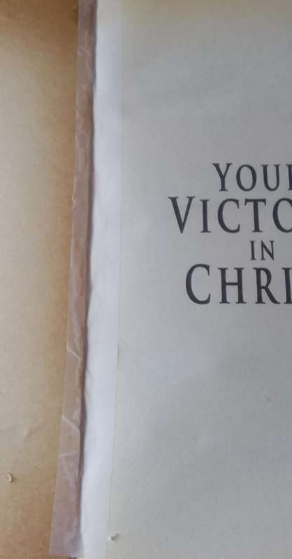 John Bunyan - Your Victory in Christ - CLASSICAL book