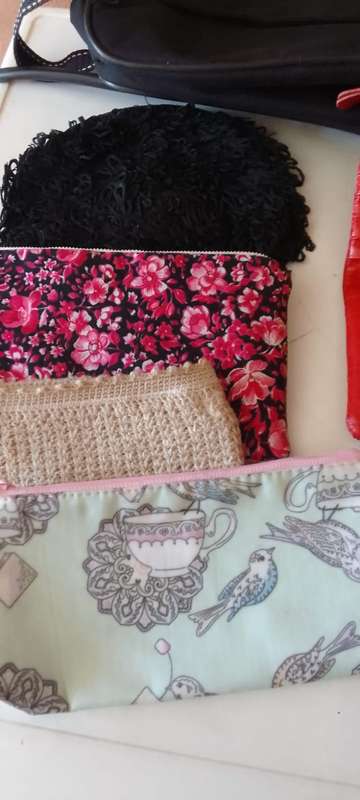 Wallets and make up bags for sale for ladies