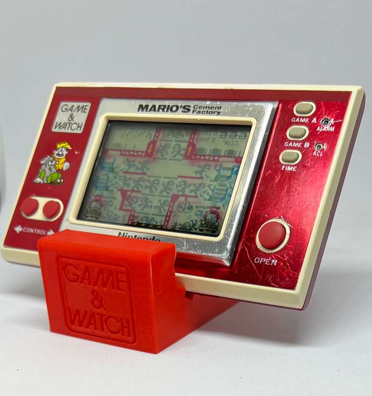 Nintendo Game & Watch - Marios Cement Factory - 1983 Vintage