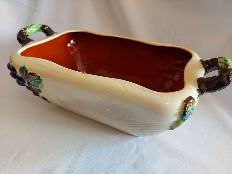 Carlton ware Grapevine planter Brown