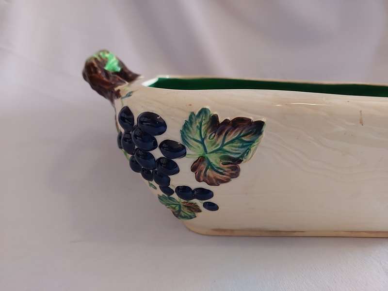 Carlton ware Grapevine planter green