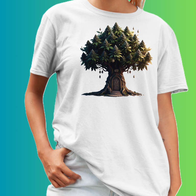 UNISEX T-shirts - Cannabis Hemp - sizes XS - 4XL