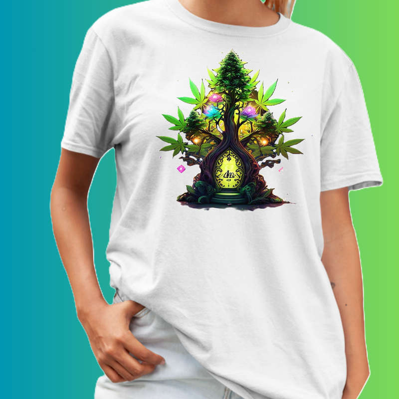 UNISEX T-shirts - Cannabis Hemp - sizes XS - 4XL