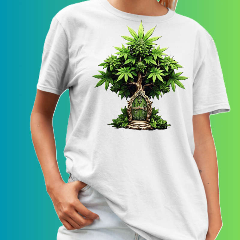 UNISEX T-shirts - Cannabis Hemp - sizes XS - 4XL