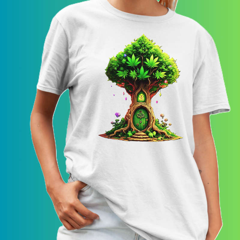 UNISEX T-shirts - Cannabis Hemp - sizes XS - 4XL