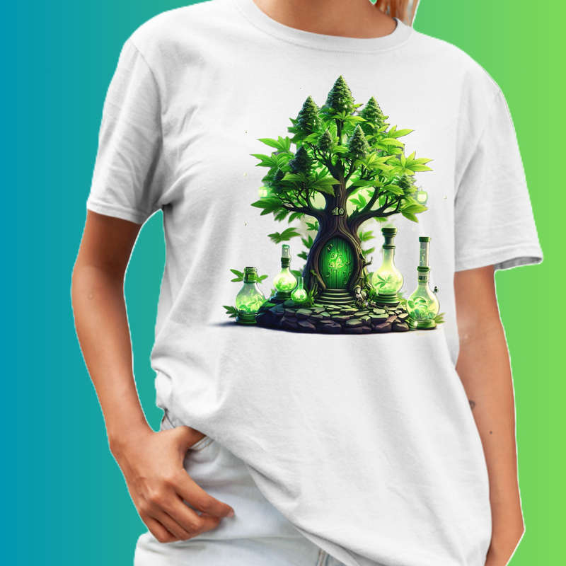 UNISEX T-shirts - Cannabis Hemp - sizes XS - 4XL