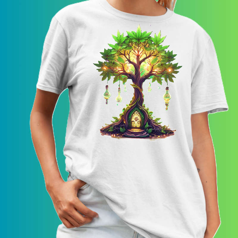 UNISEX T-shirts - Cannabis Hemp - sizes XS - 4XL