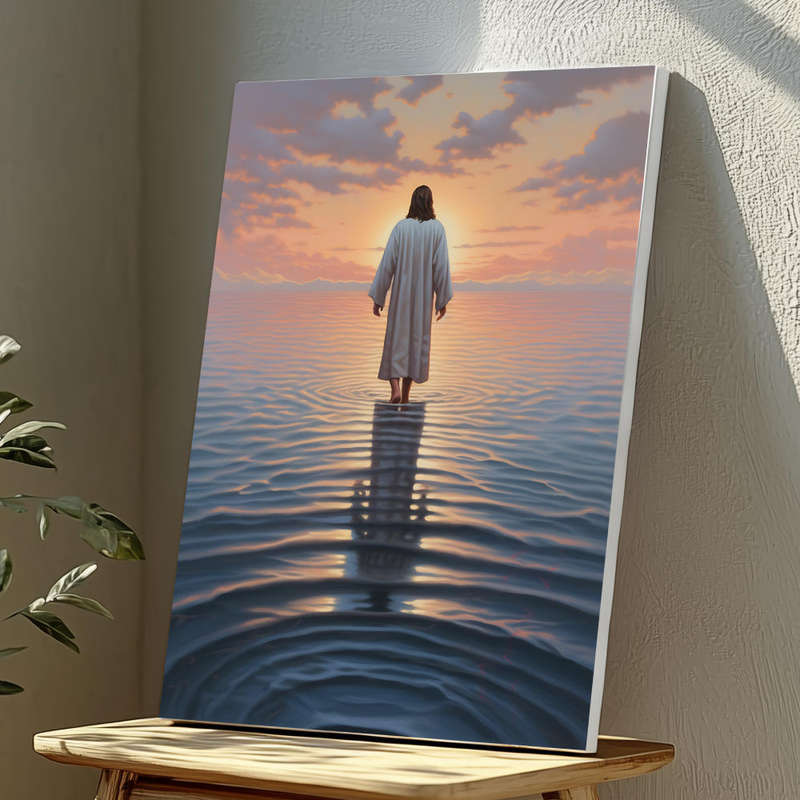 Wall Art Decor Print Mounted on Wooden Board - Vibrant, Elegant and Ready to Hang