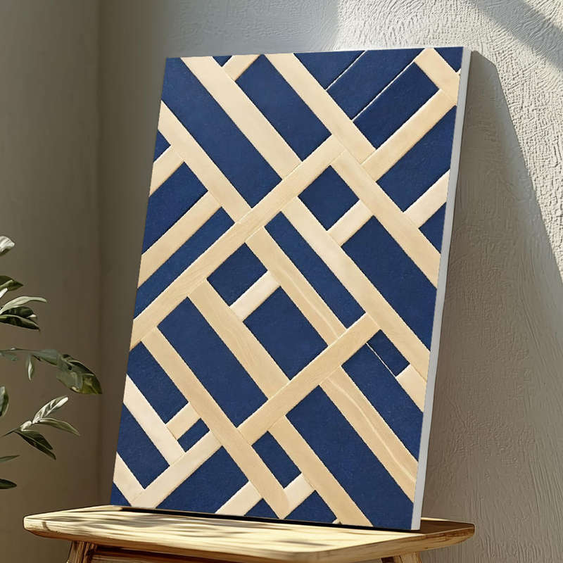 Wall Art Decor Print Mounted on Wooden Board - Vibrant, Elegant and Ready to Hang