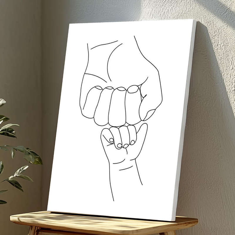 Wall Art Decor Print Mounted on Wooden Board - Vibrant, Elegant and Ready to Hang
