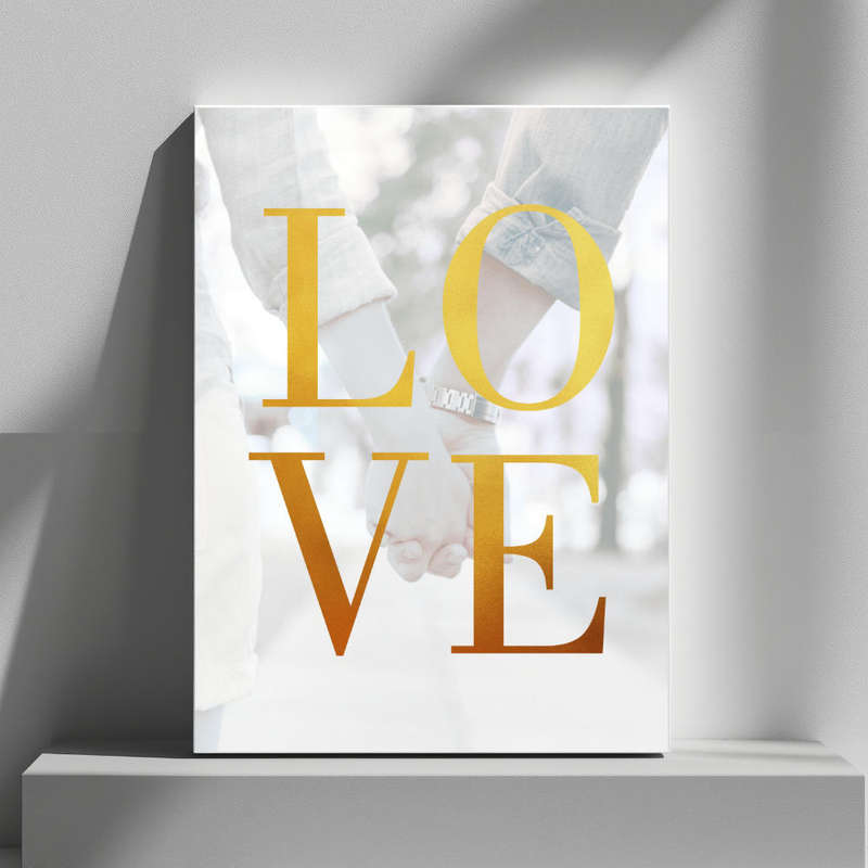 Wall Art Decor Print Mounted on Wooden Board - Vibrant, Elegant and Ready to Hang
