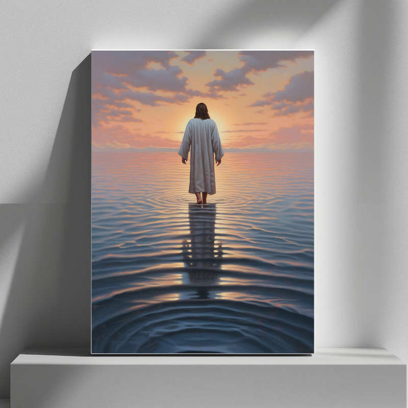 Wall Art Decor Print Mounted on Wooden Board - Vibrant, Elegant and Ready to Hang
