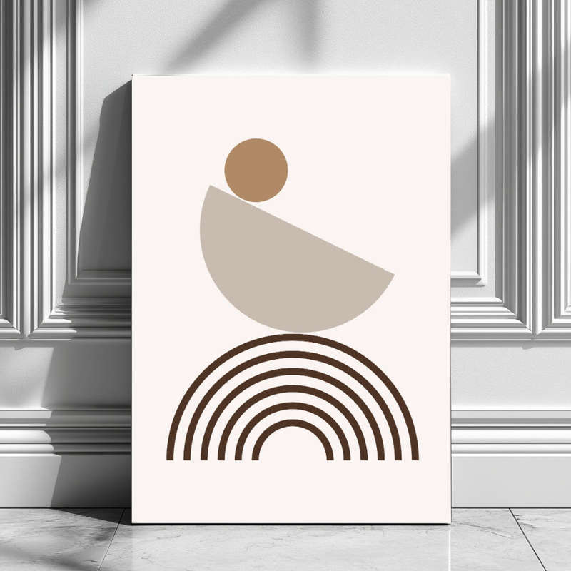 Wall Art Decor Print Mounted on Wooden Board - Vibrant, Elegant and Ready to Hang
