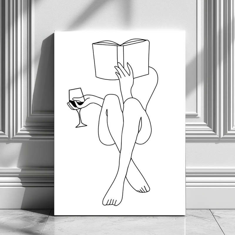 Wall Art Decor Print Mounted on Wooden Board - Vibrant, Elegant and Ready to Hang