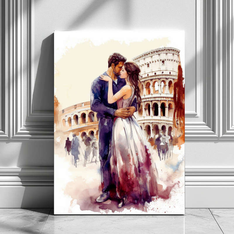 Wall Art Decor Print Mounted on Wooden Board - Vibrant, Elegant and Ready to Hang