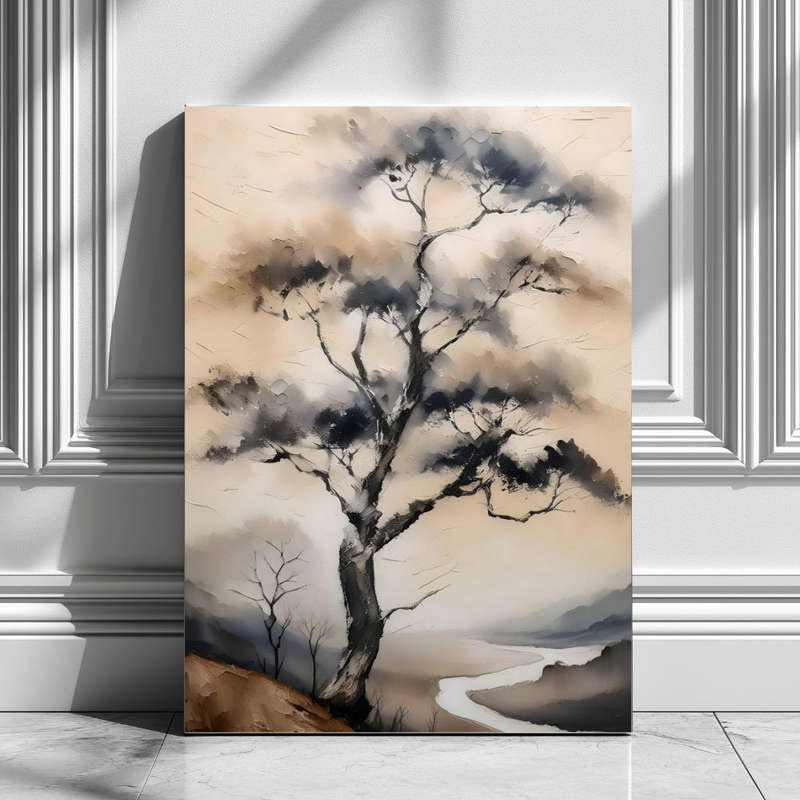 Wall Art Decor Print Mounted on Wooden Board - Vibrant, Elegant and Ready to Hang