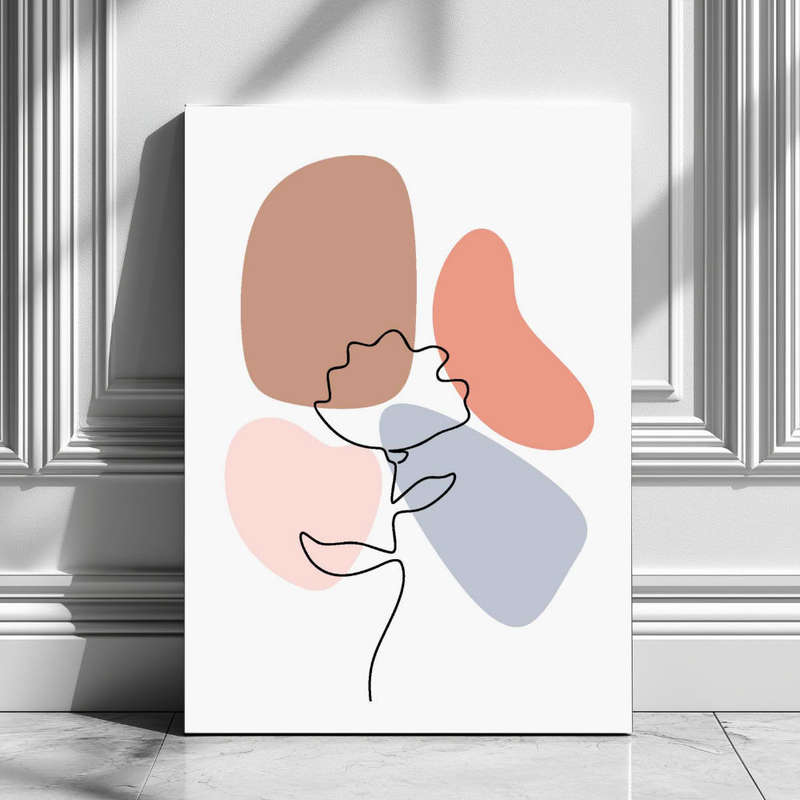 Wall Art Decor Print Mounted on Wooden Board - Vibrant, Elegant and Ready to Hang