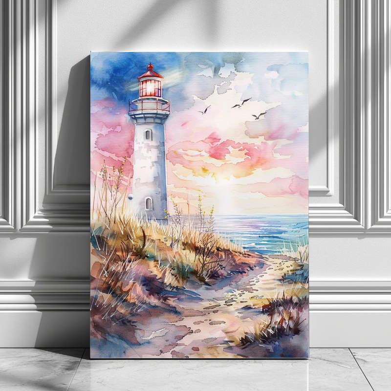 Wall Art Decor Print Mounted on Wooden Board - Vibrant, Elegant and Ready to Hang