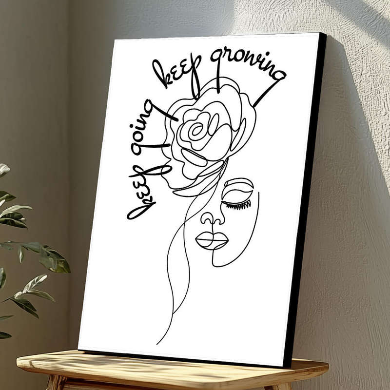 Wall Art Decor Print Mounted on Wooden Board - Vibrant, Elegant and Ready to Hang