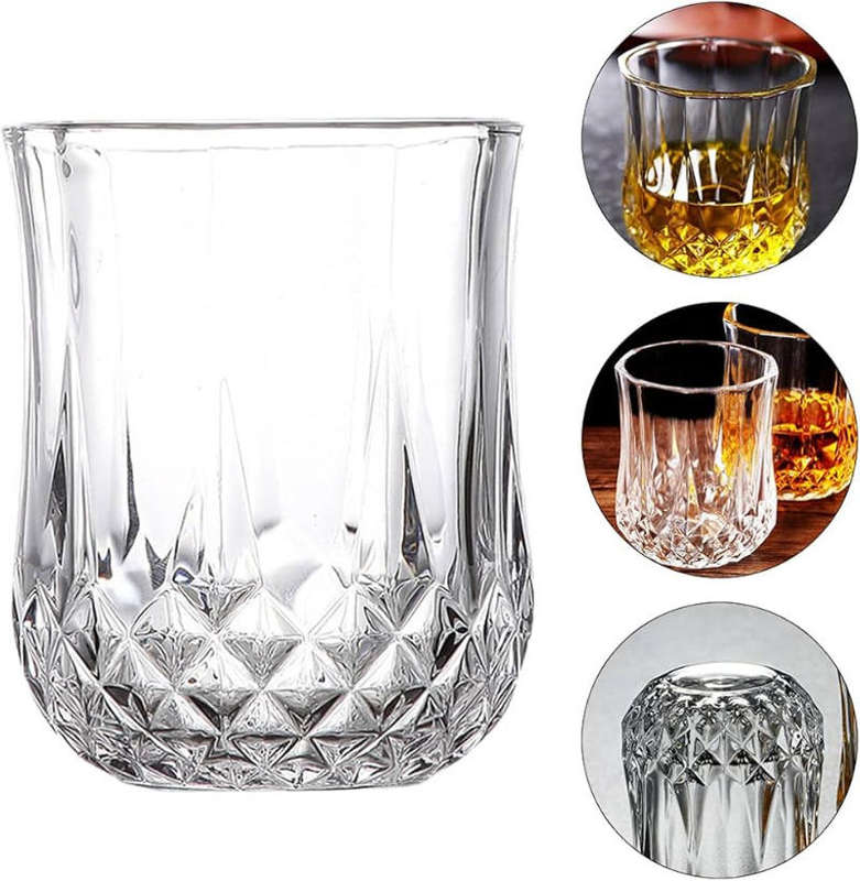310ml Multi-Purpose Beverage Drinking Transparent Glass