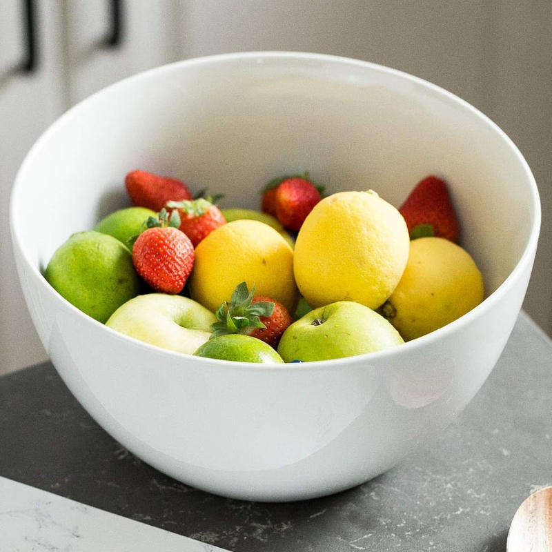 Large Round Shape Porcelain Serving Bowl