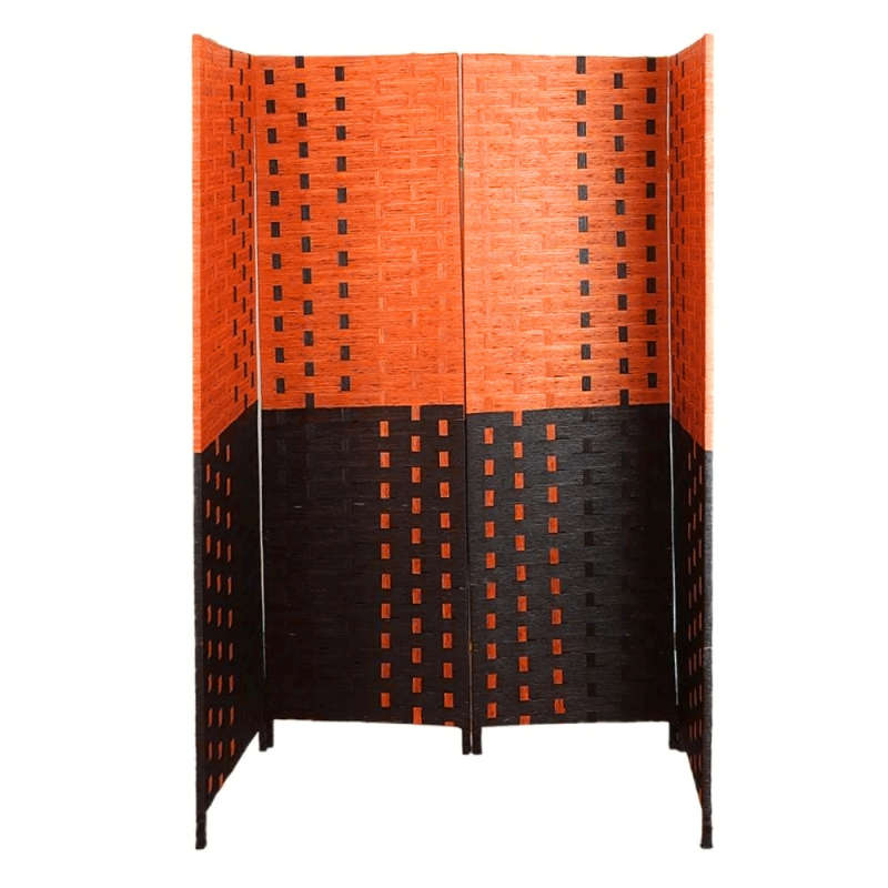 Partition Room Divider - Folding Foldable 4 Panel Privacy Screens Room Divider
