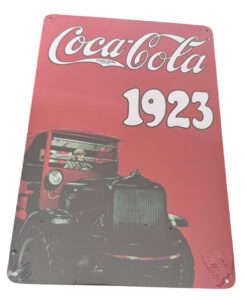 Coca-Cola 1923 Metal Sign