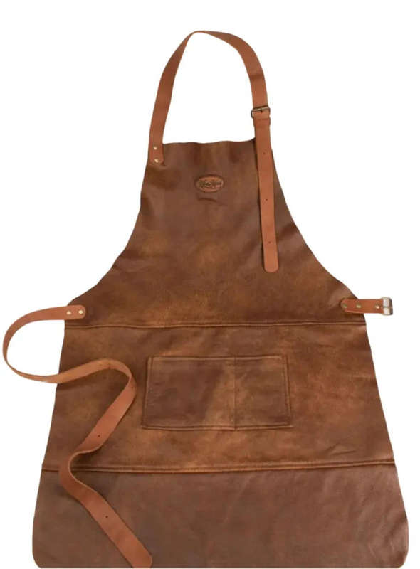 Braai apron. Genuine leather.