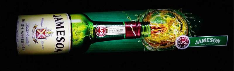 Jameson Irish Whiskey Light Box